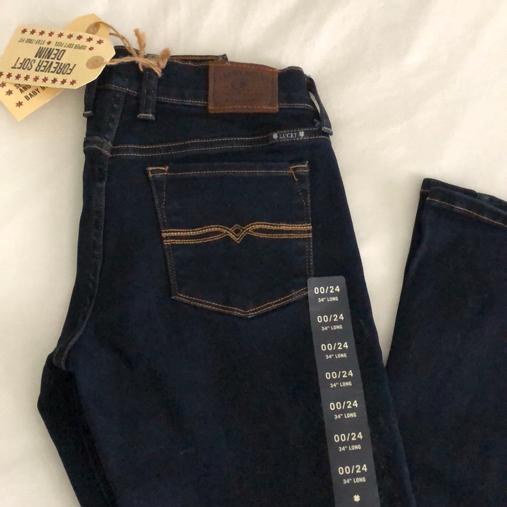Lucky Brand JeanCharlie BabyBoot☘️Long Jeans 00/24